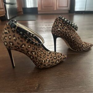 Jimmy Choo Leopard Print Booties